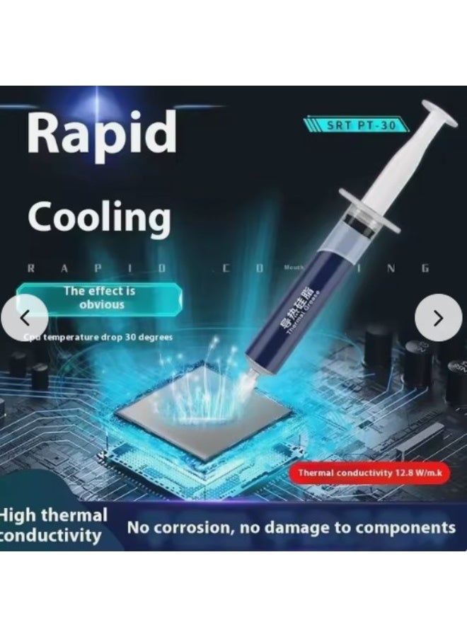 Arctic MX-6 (8 جرام) - معجون حراري لأداء مثالي لوحدة المعالجة المركزية، وحدات التحكم، بطاقات الرسوميات، أجهزة الكمبيوتر المحمولة، موصلية حرارية عالية جداً، متانة طويلة، غير موصل - Image 5